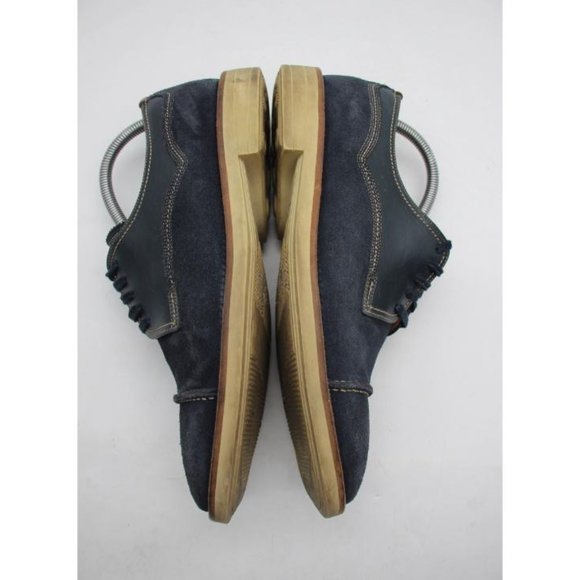 Paul Smith Jeans Men\'s Size EU 41 Navy Suede Cup Toe Skull Oxford Shoes main image 10